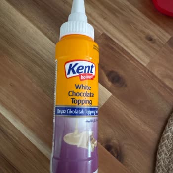 Kent White Chocolate Topping Ürününde Şüpheli Koku Ve Zehirlenme Riski