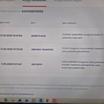 Kargo Gecikmesi Ve Yanıltıcı Adres Bildirimleri