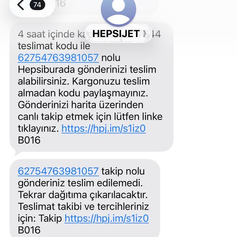 Hepsijet’te Cumartesi Günleri Yanıltıcı Kurye Notları Ve Gerçekleşmeyen Teslimatlar