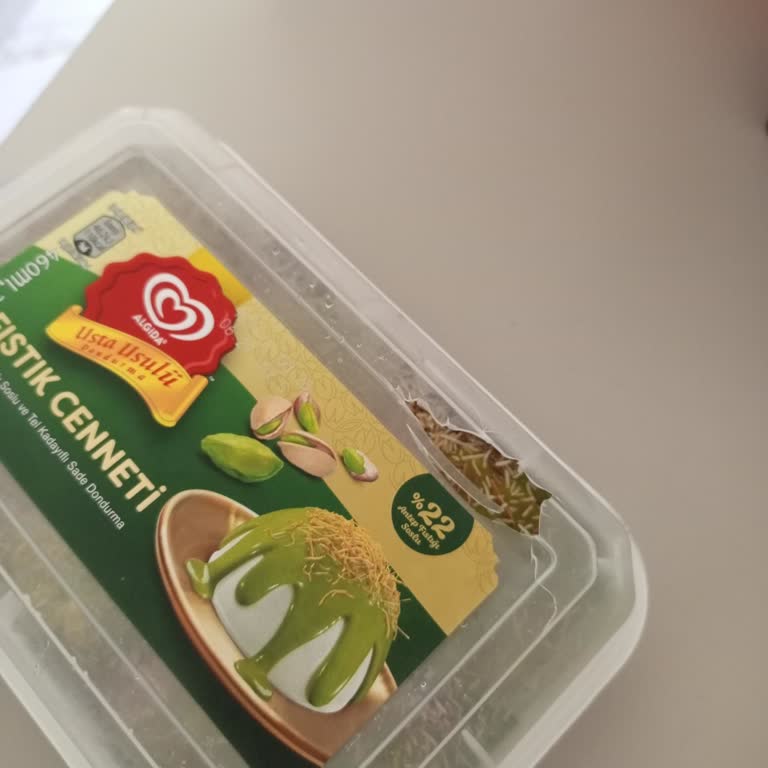 Kırık Kapaklı Dondurma Ürünü İçin Değişim Talebi