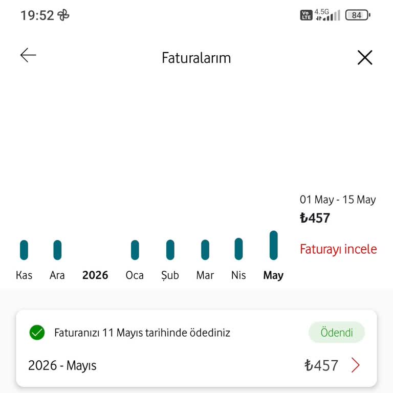 Faturasız Hat İçin Yanlış Bilgilendirme Ve 500 TL Fatura