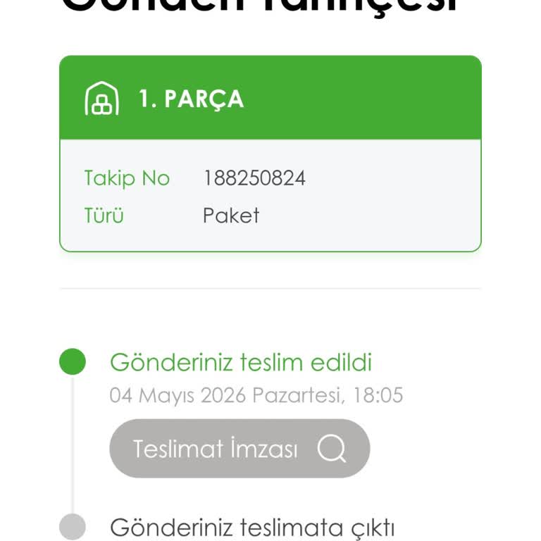 Adres Değişikliği İhmal Edildi, Kargo Teslim Edilmedi Ve İade Bekliyor
