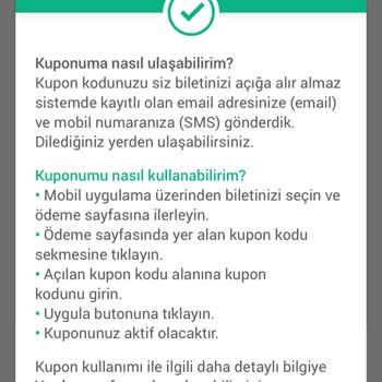 Ajet Herhangi Bir Kupon Kodu Ya Da Yeniden Kullanım Hakkı Sağlanmadı
