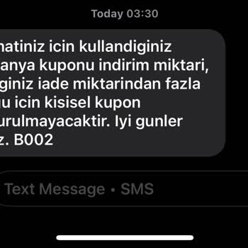 Ajet Herhangi Bir Kupon Kodu Ya Da Yeniden Kullanım Hakkı Sağlanmadı