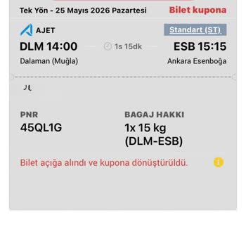 Ajet Herhangi Bir Kupon Kodu Ya Da Yeniden Kullanım Hakkı Sağlanmadı