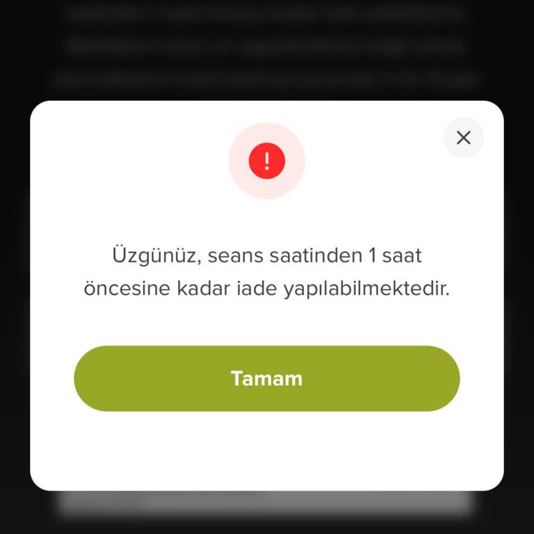 Yanlış Şubeden Satılan Bilet Ve İptal Süresi Kısıtlamaları Nedeniyle Yaşanan Mağduriyet