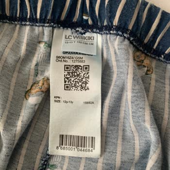 LCW Pijama Takımının Renk Bulaşması Ve Ürün Değişimi Talebi