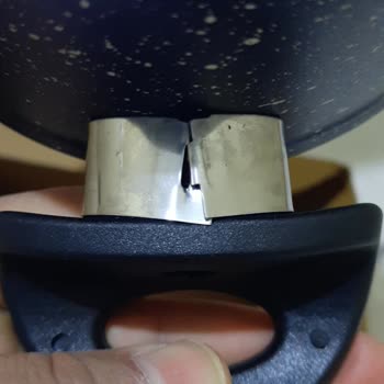 Granite Tencere Setinde İç Koli Hasarı Ve Kulplarda Hasar