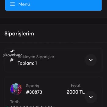 Pre Dünyam Sipariş Süreci!