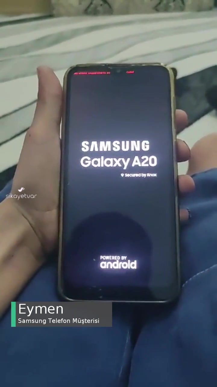 Samsung Telefon Kapanıyor Açılmıyor Ve Üstünde İngilizce Yazı Yazıyor! videonun kapak resmi