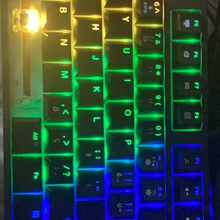 Havit Gamenote KB890L Klavye Tuş Arızaları Ve Garanti Değişim İsteği