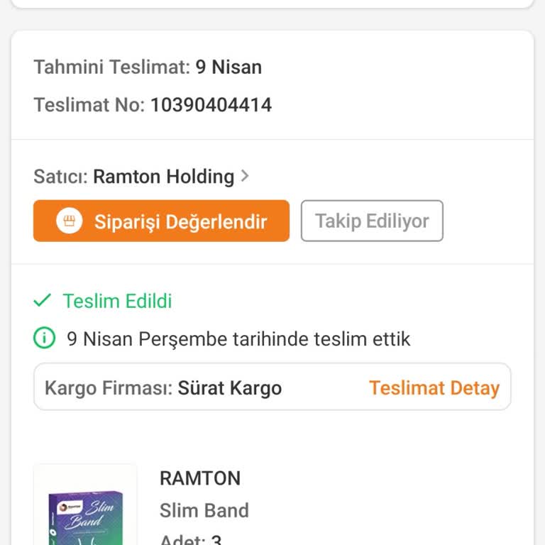 Trendyol’da Satın Alınan Diyet Ürününün Vaatlerini Yerine Getirmemesi Ve İade Talebi