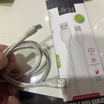 Kim Market Trendyol GO’da Yeni Ürün Söylendiği Halde Kullanılmış Kırık Kablo Aldım