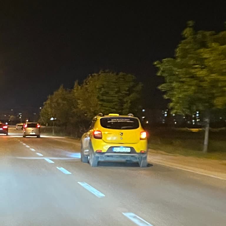 Taksi Şoförünün Tehditkar Davranışı Ve Trafik Güvenliğinin İhlali