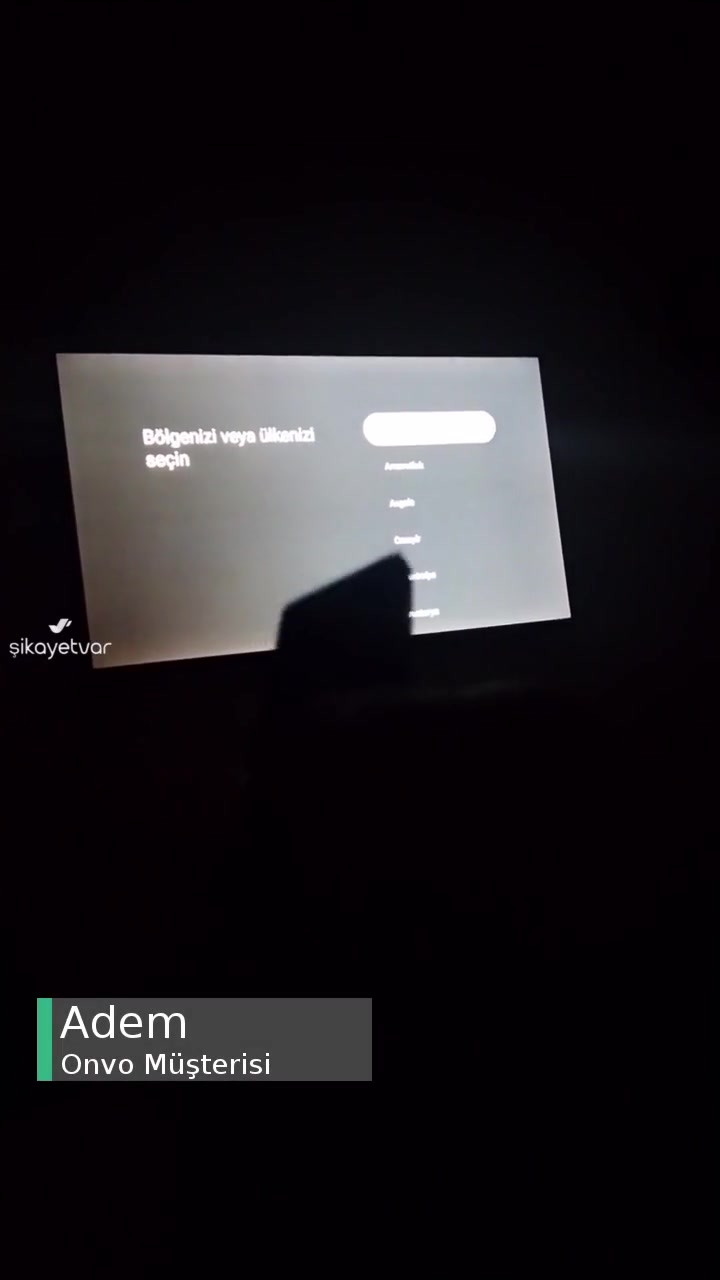 Onvo Televizyonum Dondu! videonun kapak resmi