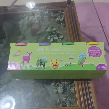 Faber Castell Oyun Hamuru Sertleşti Çocuklar İçin Kullanılamaz