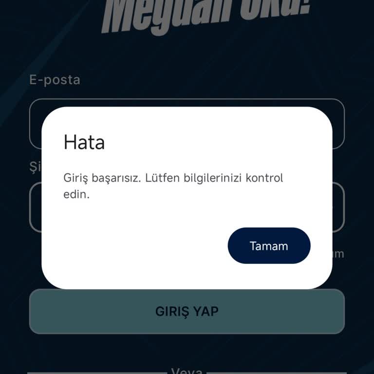 Yanlış Telefon Numarası Nedeniyle Giriş Yapamama Ve Acil Hesap Düzeltme Talebi