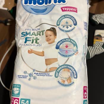 Molfix Premium Smart Fit Bebek Bezinde Sürekli Sızdırma Ve Şiddetli Cilt Tahrişi