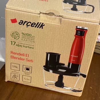 Arçelik Rhb 6050 Blender’da Temizlenemeyen Parçalar Nedeniyle Hijyen Sorunu Ve Ürün Değişimi Talebi