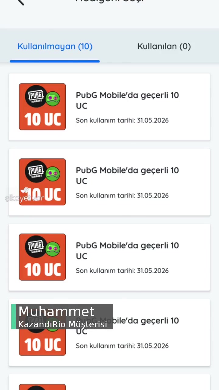 Kazandırio PUBG Uc Yükleme Hatası videonun kapak resmi