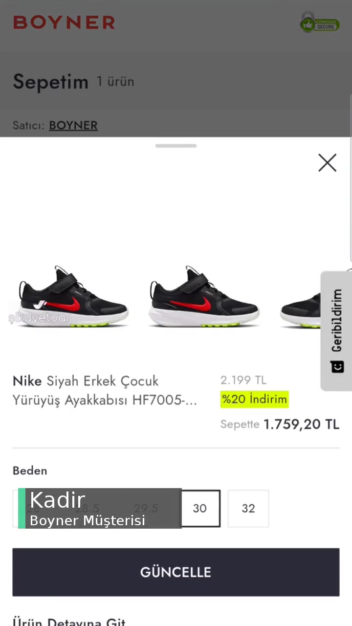 Boyner Yanıltıcı Fiyat Uygulaması videonun kapak resmi