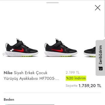 Boyner Yanıltıcı Fiyat Uygulaması