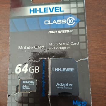 A101'den Alınan Hi-Level Micro SD Kart Çalışmıyor, Değişim Talebi