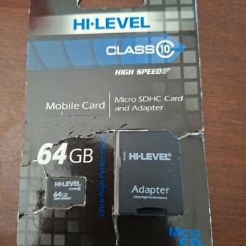 A101'den Alınan Hi-Level Micro SD Kart Çalışmıyor, Değişim Talebi