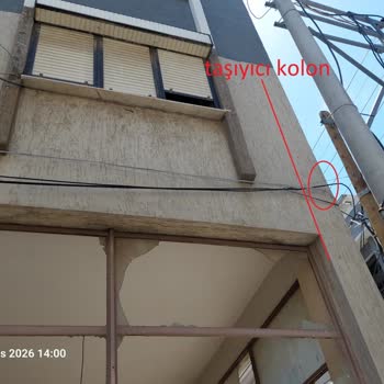 Taşıyıcı Kolonları Delerek Zarar Veren TurkNet Kablosu Binamı Ve Komşularımı Riske Attı
