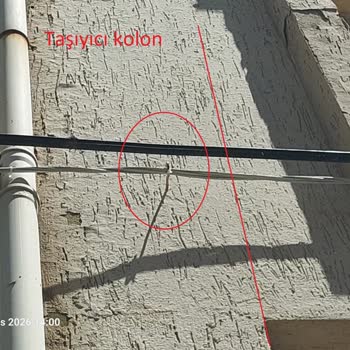 Taşıyıcı Kolonları Delerek Zarar Veren TurkNet Kablosu Binamı Ve Komşularımı Riske Attı