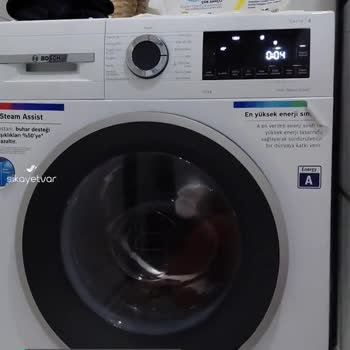 Bosch Serie 4 Çamaşır Makinesinde Sarsıntı Ve Ürün Değişimi Talebi!