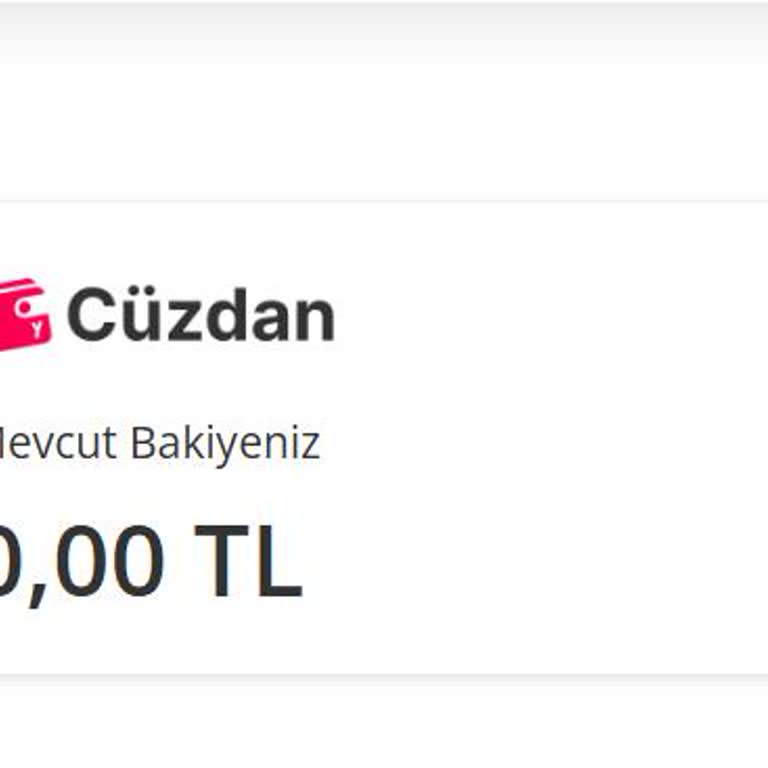 İptal Edilen Siparişin İadesi Cüzdana Yatırıldı, Kullanılamıyor Ve Destek Yardımsız