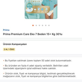 Migros Stok Gösterimi Yanıltıcı, Kampanya Siparişi İptal Edildi
