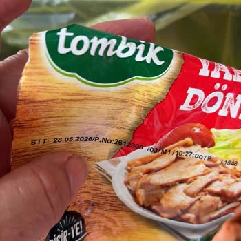 Milas Baharlı Shell İstasyonunda BİM Şubesinde Çiğ Tavuklu Döner Şikayeti