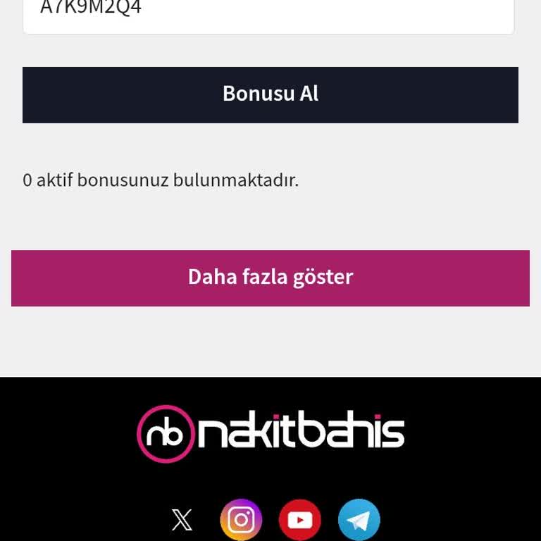 Nakitbahis Adını Kullanan Telegram Hesapları Ve Yanıltıcı Kodlar Hakkında Şikayet