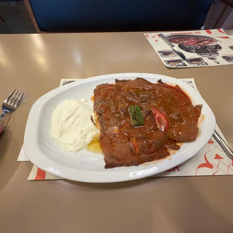 HD İskender Atlaspark Şubesinde 1,5 Porsiyon İskender Boyutu Beklentiyi Karşılamadı