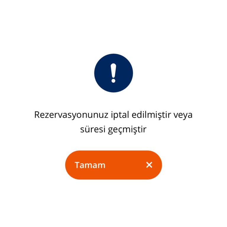 Online Rezervasyon İptalinde Rezervasyon Bulunamadı Hatası Ve İade Talebi
