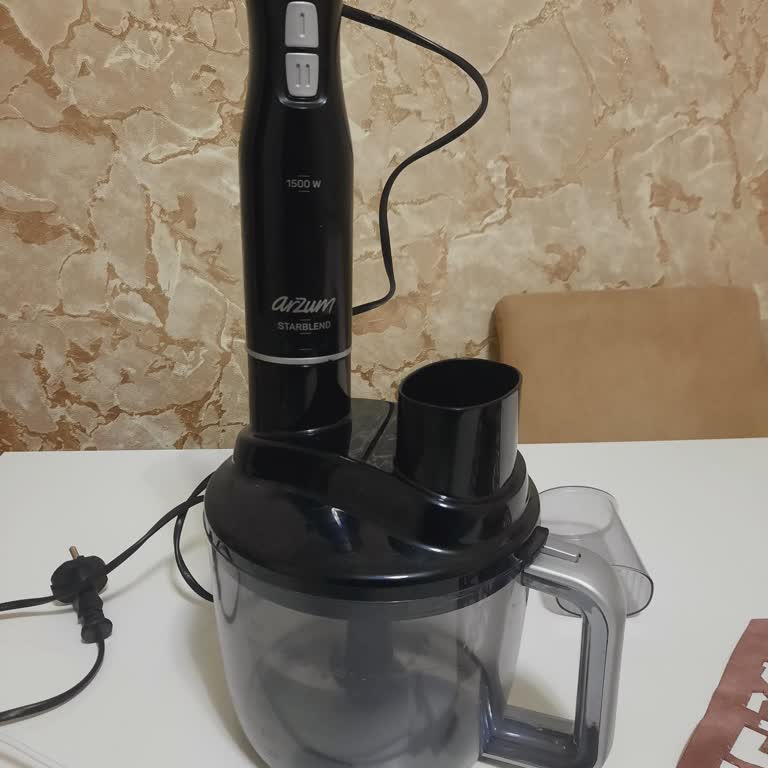 Arzum Blender Seti İlk Kullanımlarda Bozuldu Ve Garantiden Tamir Talebi