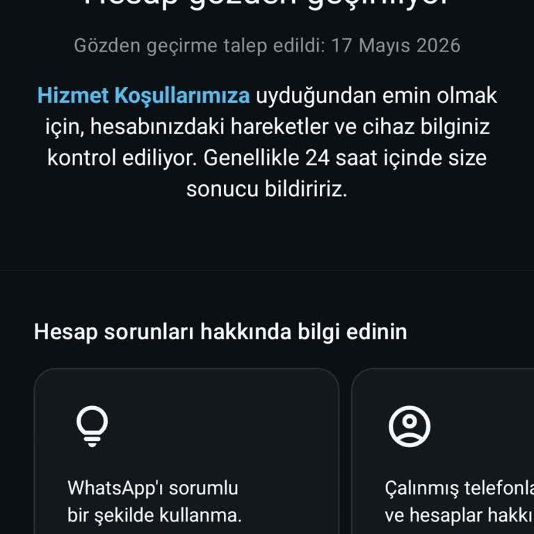 İş Amaçlı WhatsApp Kullanımım Sürekli Spam Olarak Engelleniyor