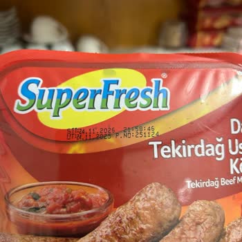 Şişmiş Ve Kokusu Bozulmuş Superfresh Dana Köfte Ürününde Sağlık Endişesi
