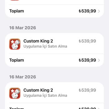 Tavla Stars Hesabımdaki 52 Trilyon Çip Ve Seviye 70 Sıfırlandı, 15.000 TL İade Talebim