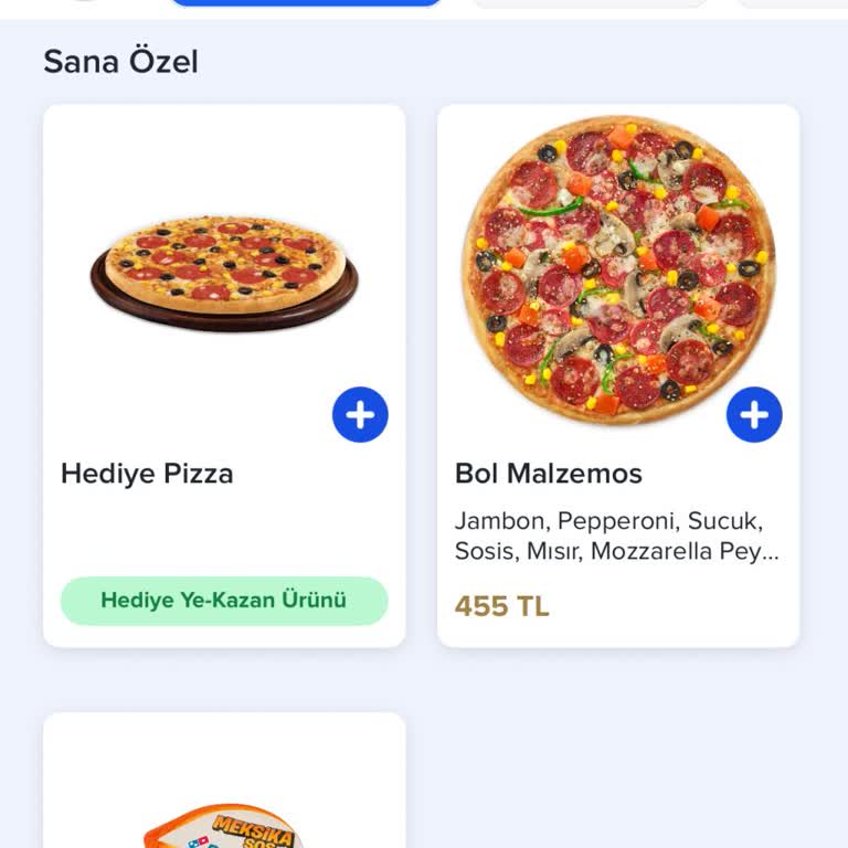 Ücretsiz Pizzamı Kullanamıyorum: 300 TL Minimum Sepet Şartı