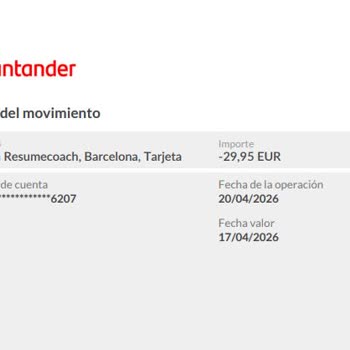 Solicito reembolso total por cobros no autorizados de ResumeCoach