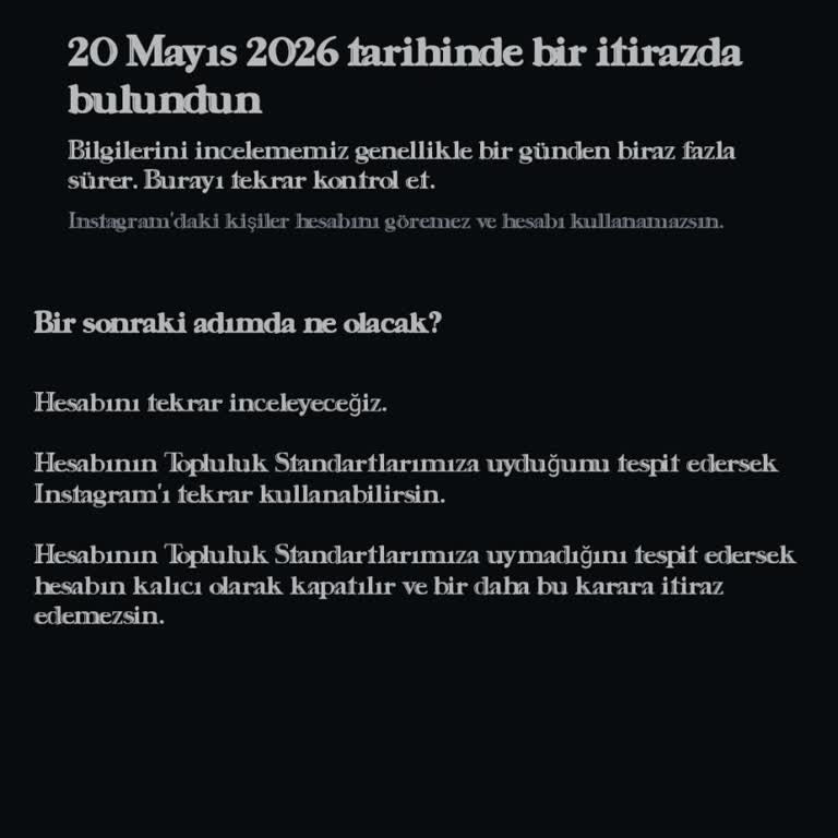 Açıklama Olmadan Hesabım Askıya Alındı, Değerli Fotoğraflarıma Erişemiyorum