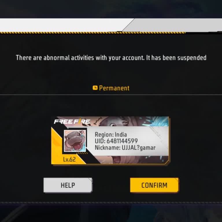 Free Fire MAX Account Suspended After Hack Use And Apology Request