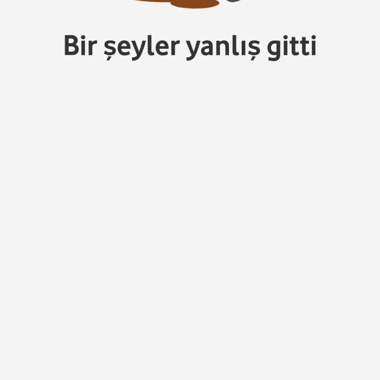 Vodafone Uygulamasında Çark Kampanyası Sistem Hatası