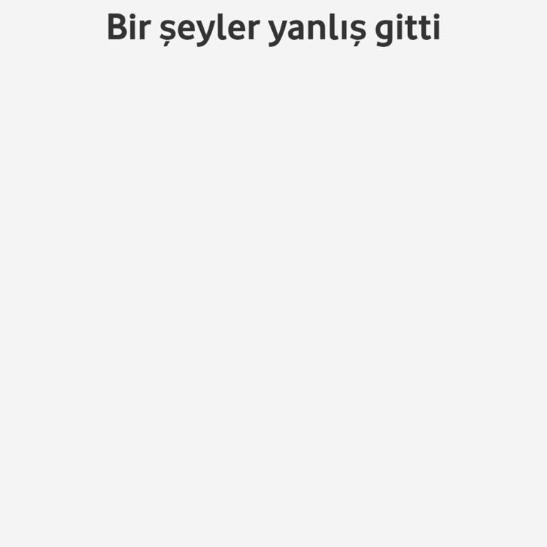 Vodafone Yanımda Hediye Çarkı Çalışmıyor Ve Sürekli Hata Veriyor