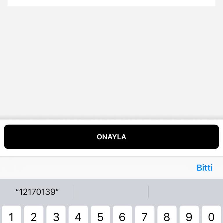 Sephora Mobil Uygulamasında Üyelik Doğrulama Kodu Hatası