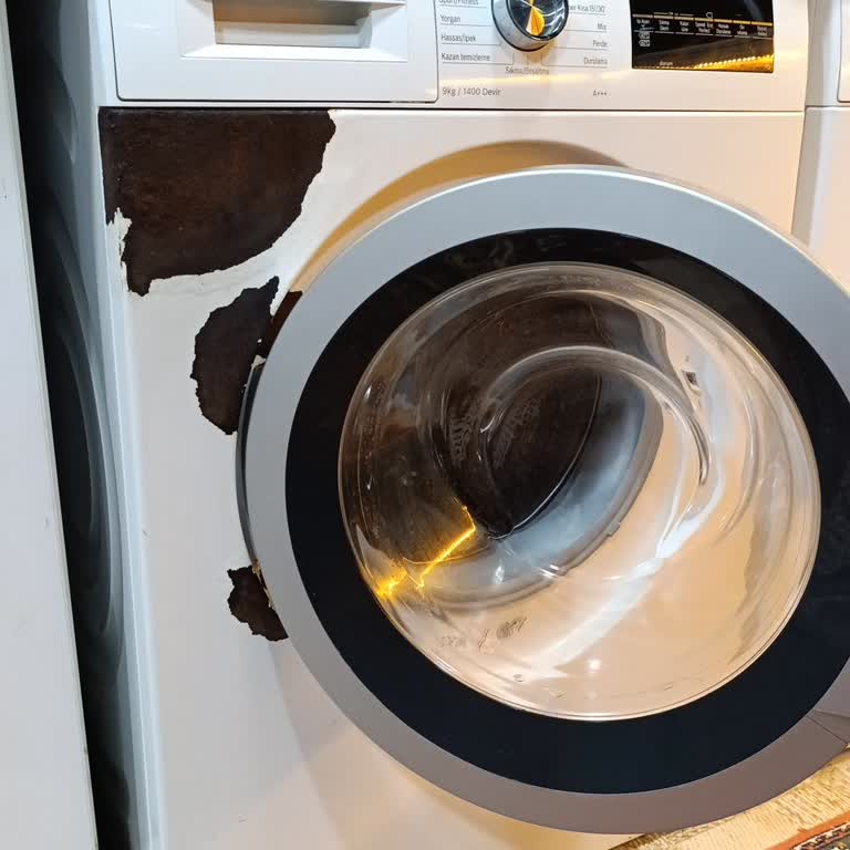 Bosch WAT28480TR/13 Modelinde Ön Sac Paslanması Ücretsiz Değişim Talebi