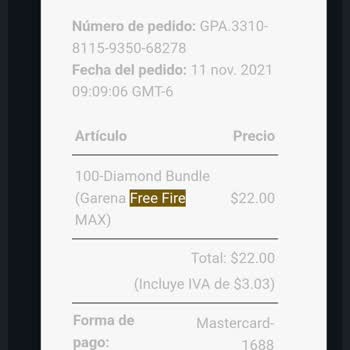Garena Free Fire, necesito vincular mi cuenta a otro correo electrónico